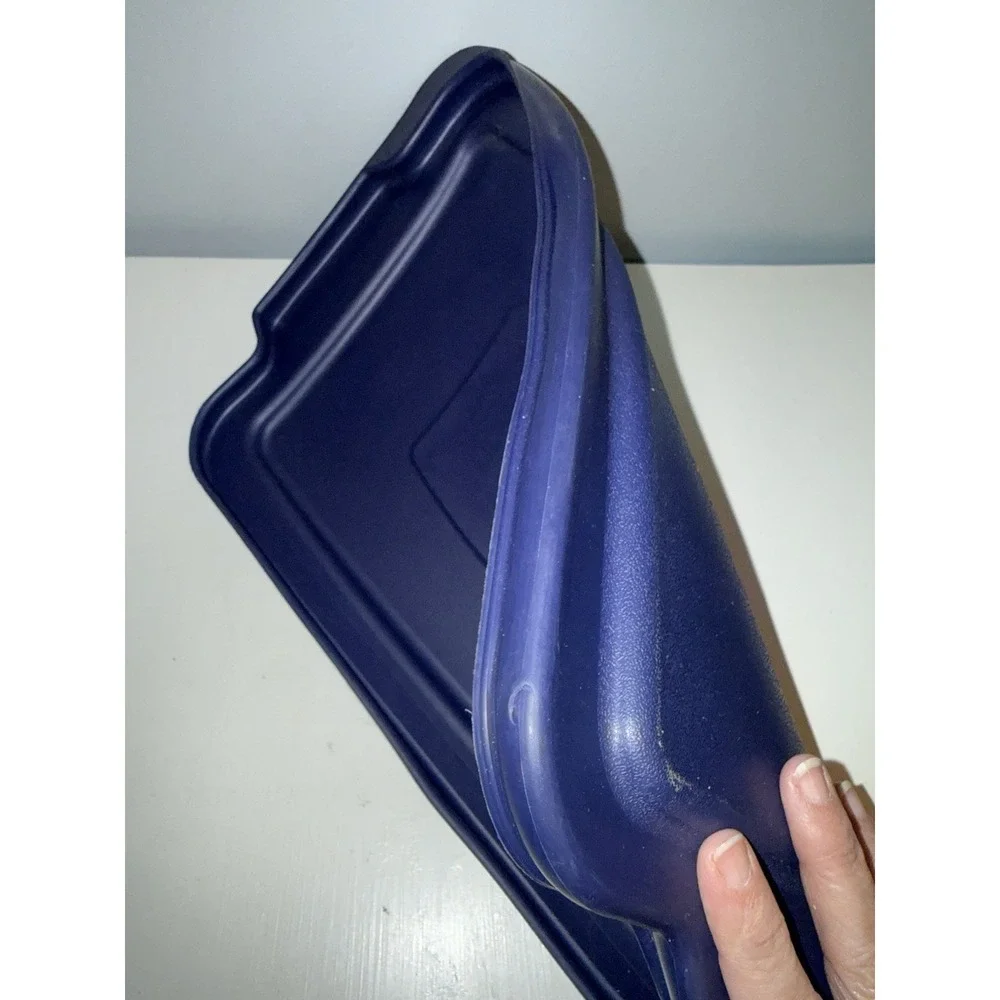 Anchor Hocking Blue 3 Qt Baking Dish Replacement Cover Lid ONLY 5916-11 Z8177